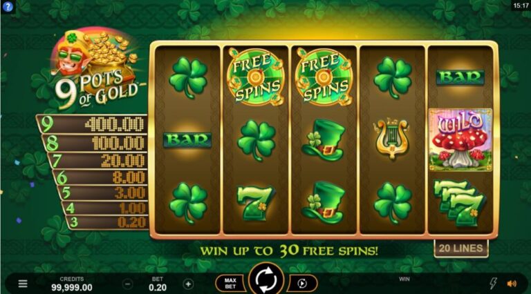9 Pots of Gold
