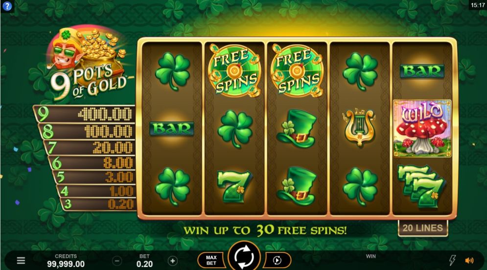 9 Pots of Gold