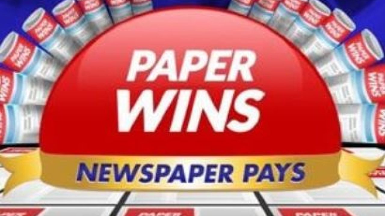 Peper Wins - Newspaper Pays